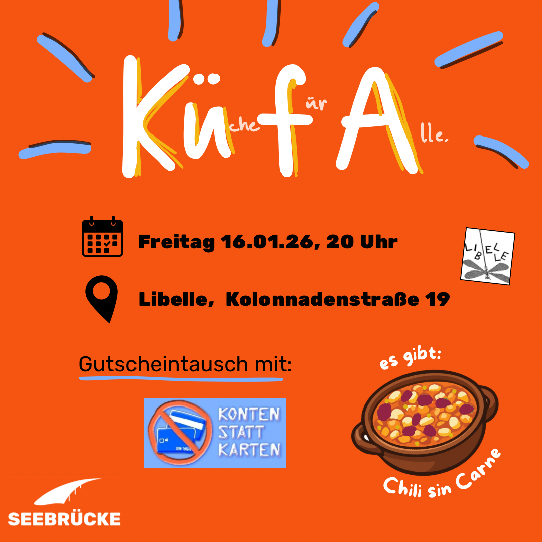 Küfa (Küche für Alle) in der Libelle