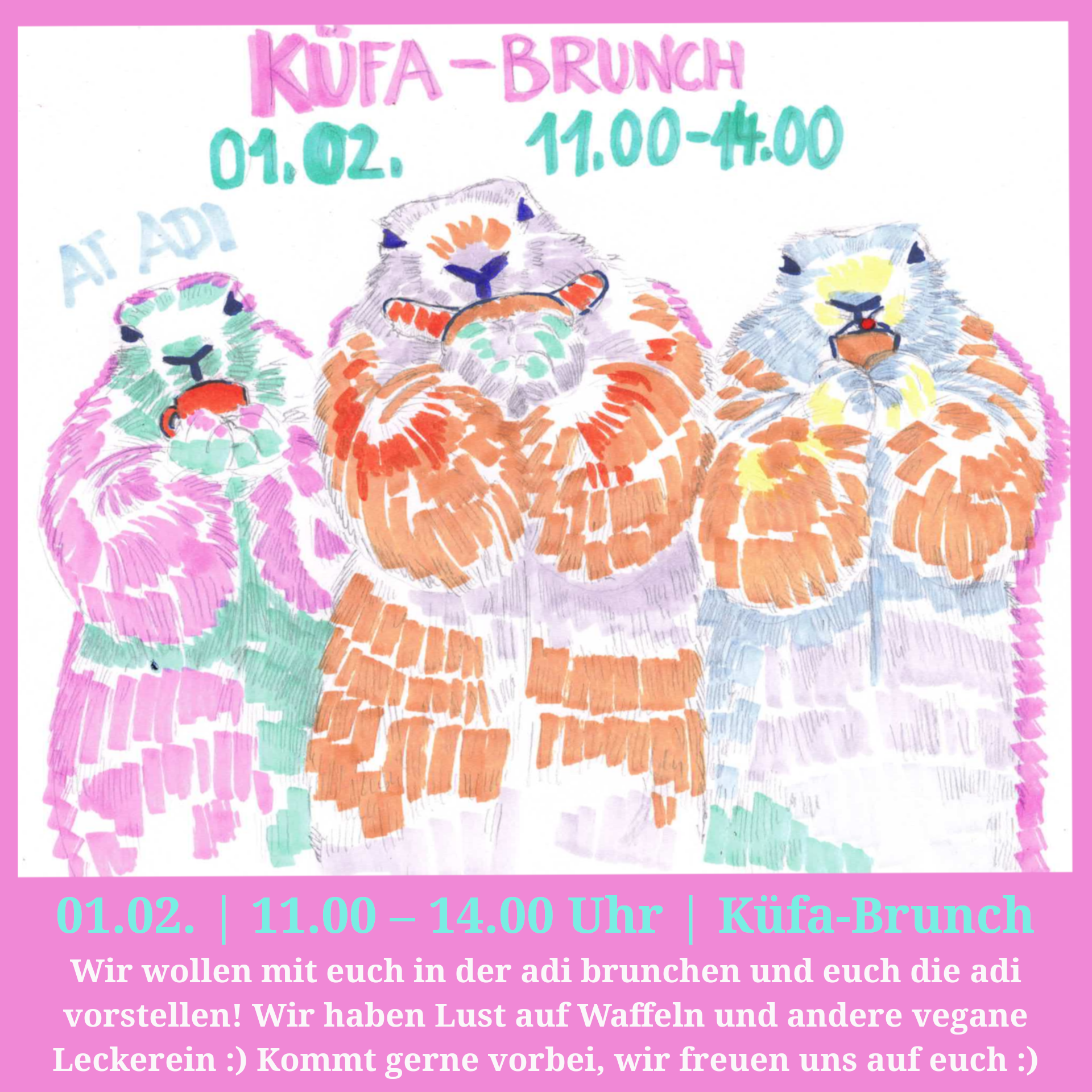 Küfa-Brunch in der adi