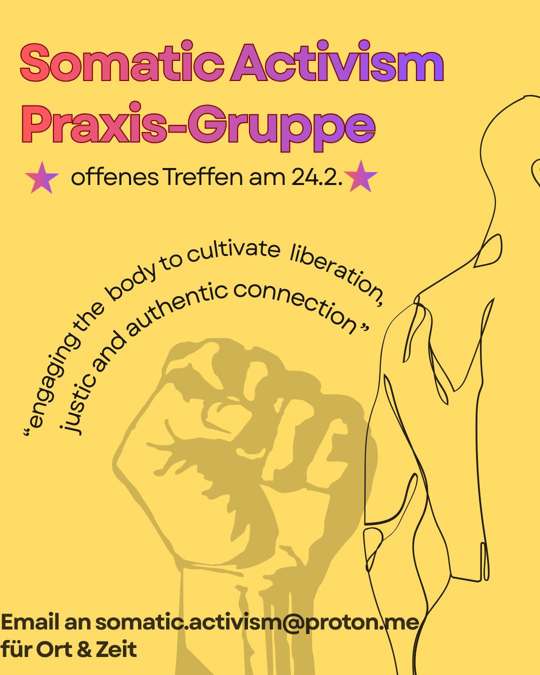 Embodied Activism Praxis-Gruppe - offenes Treffen