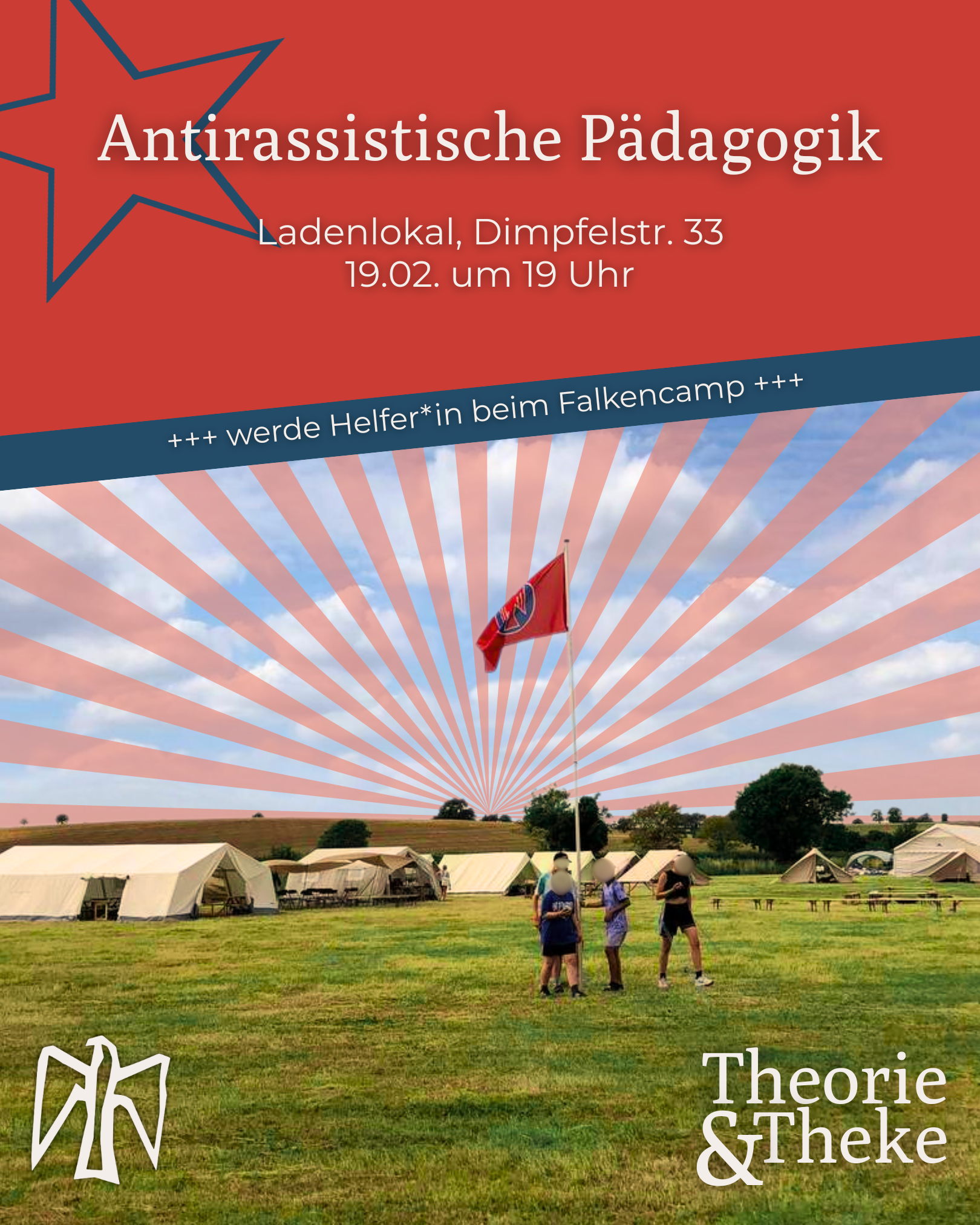 Antirassistische Pädagogik – Werde Helfer*in beim Falkencamp!