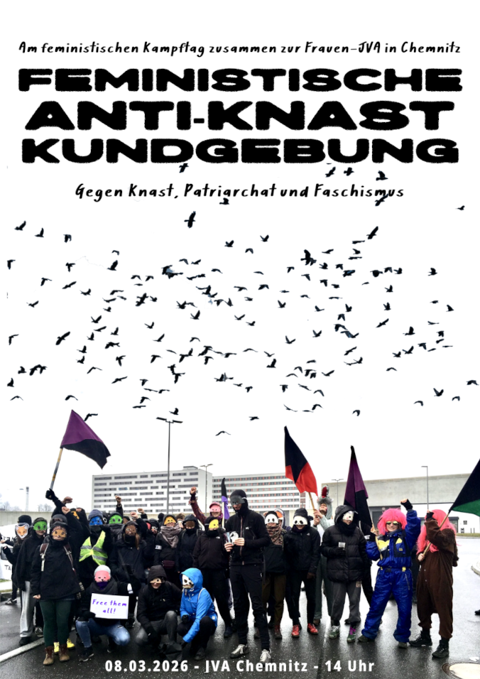 Feministische Anti-Knast Kundgebung