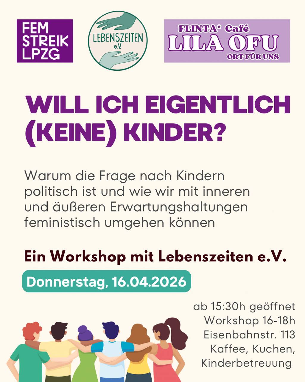 Will ich eigentlich / keine / Kinder?