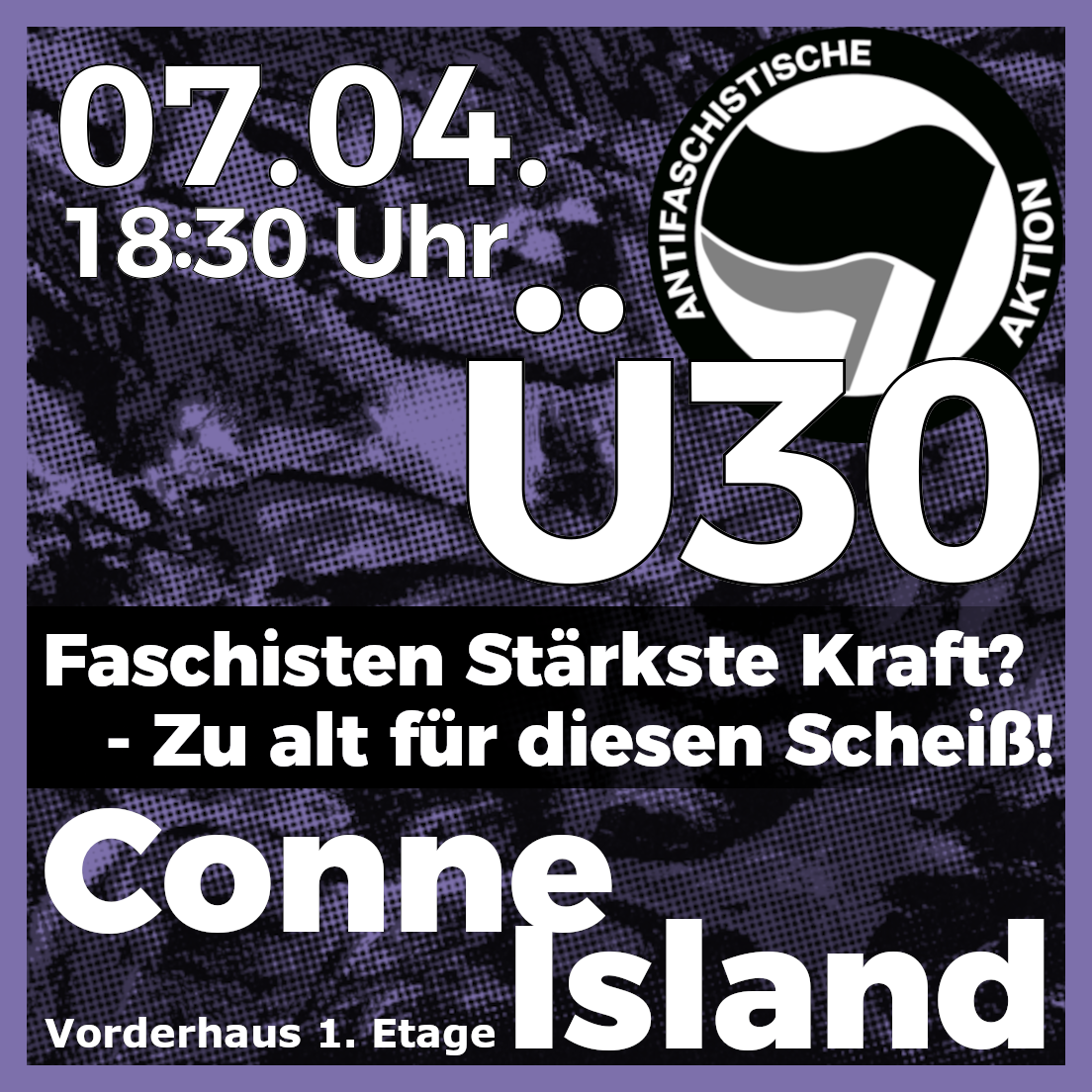 Ü30 Antifa Vernetzungstreffen
