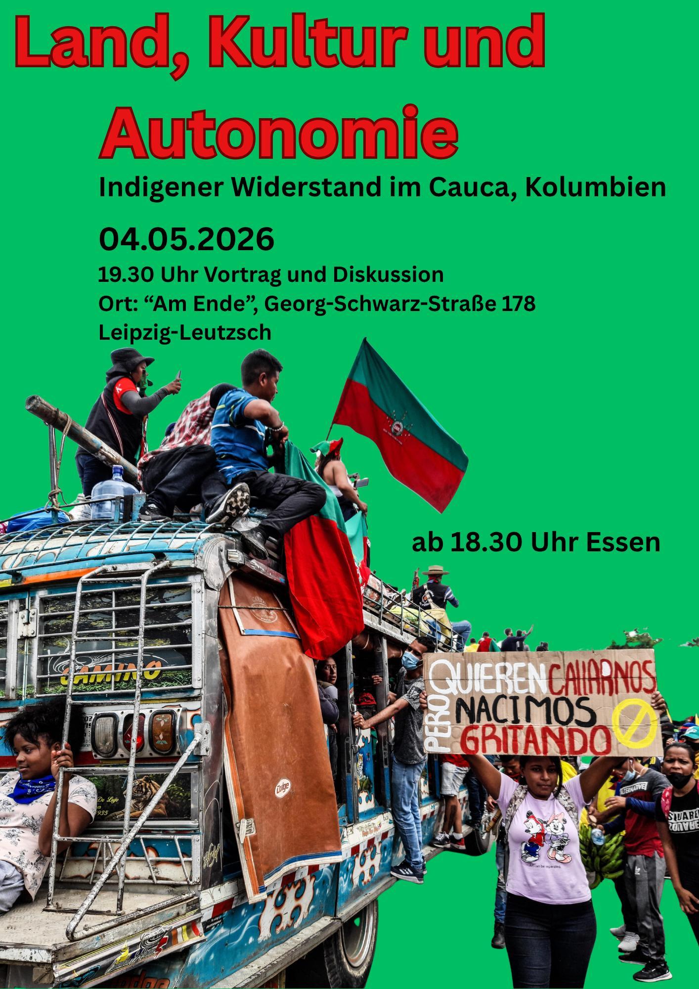 Land, Kultur und Autonomie - Indigener Widerstand im Cauca, Kolumbien