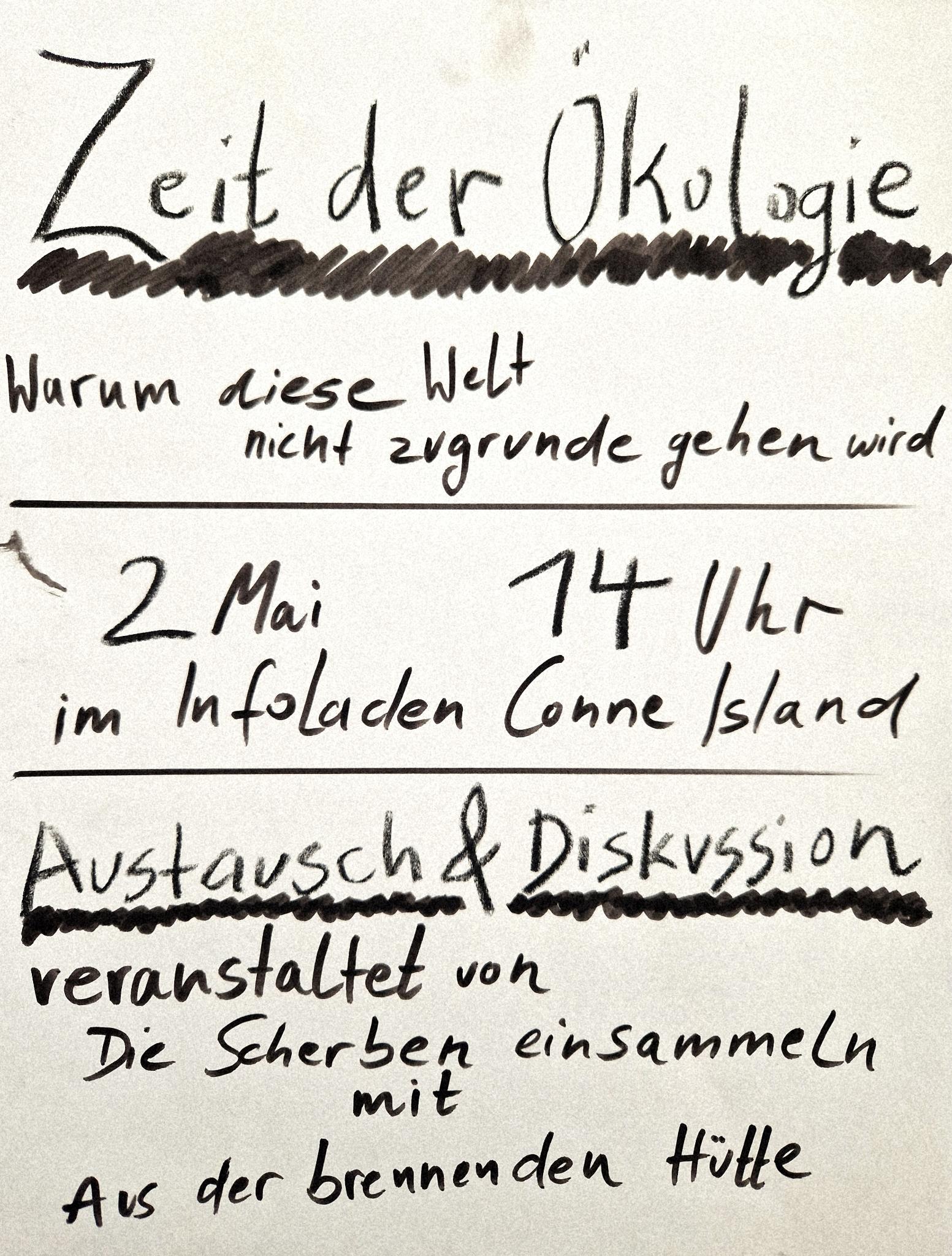 Zeit der Ökologie