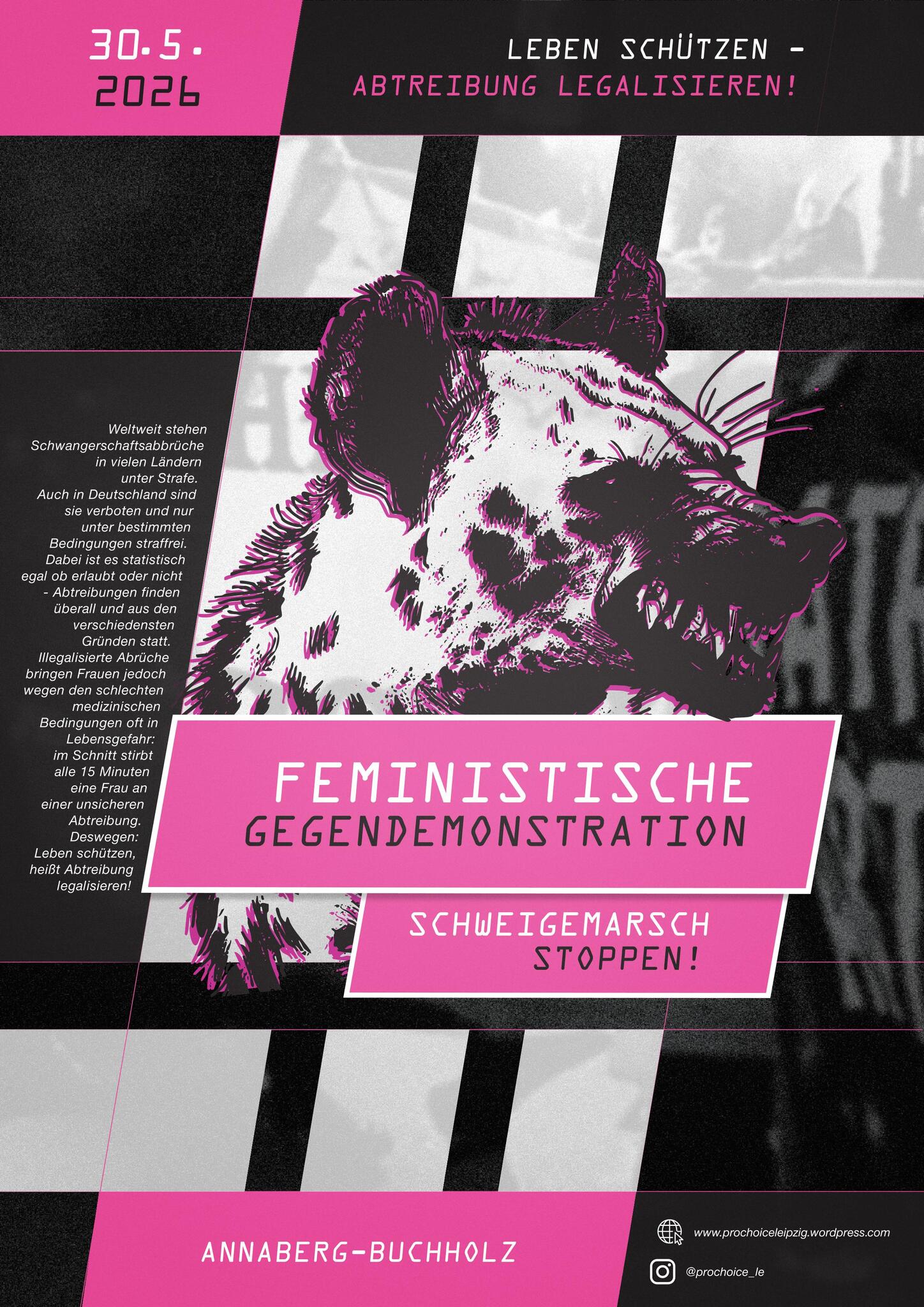 Leben schützen Abtreibung legalisieren – für das Recht auf sexuelle und körperliche Selbstbestimmung!