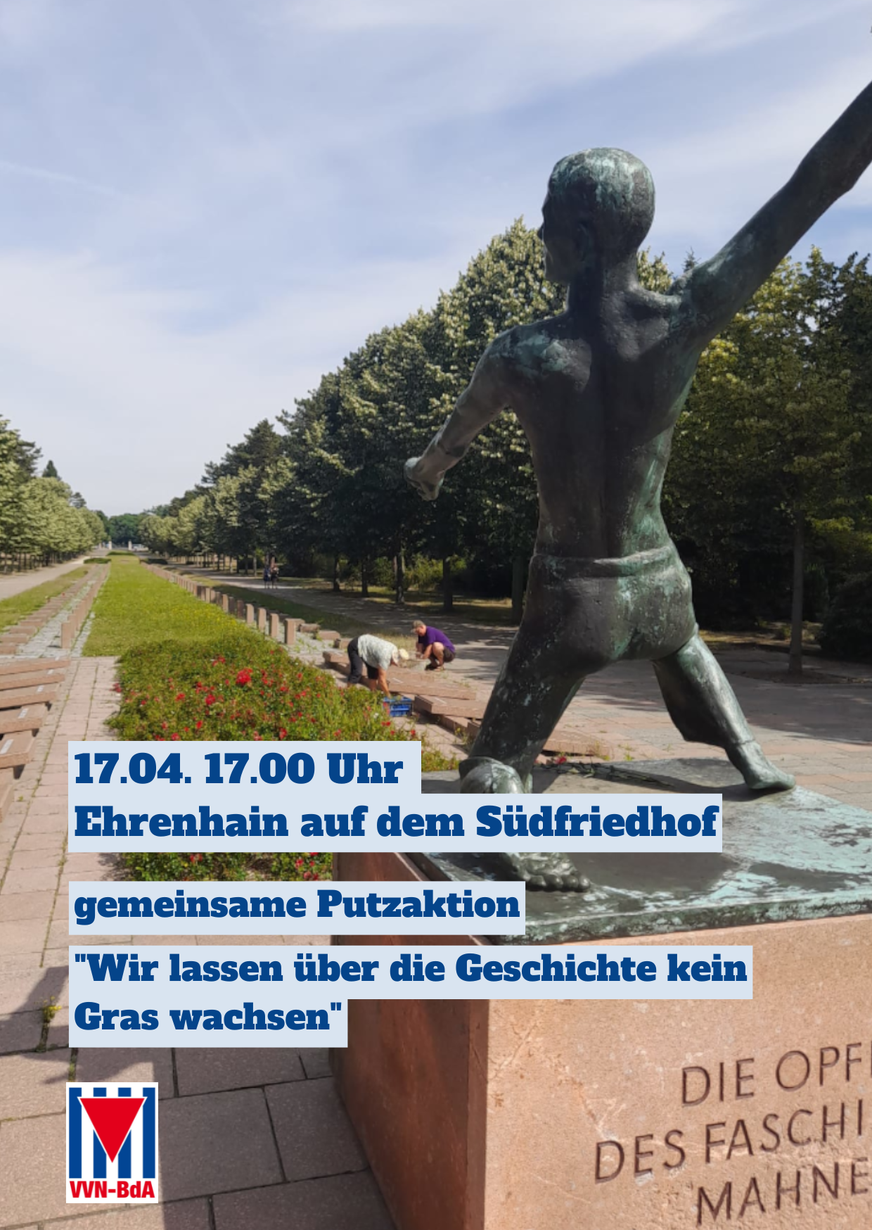 Wir lassen über die Geschichte kein Gras wachsen