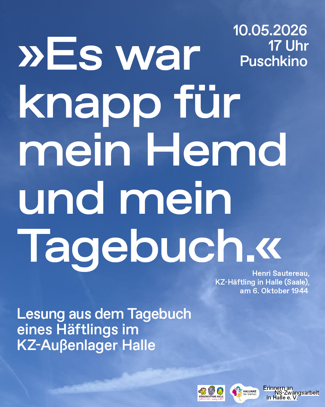"Es war knapp für mein Hemd und mein Tagebuch." Henri Sautereau, 6. Oktober 1944