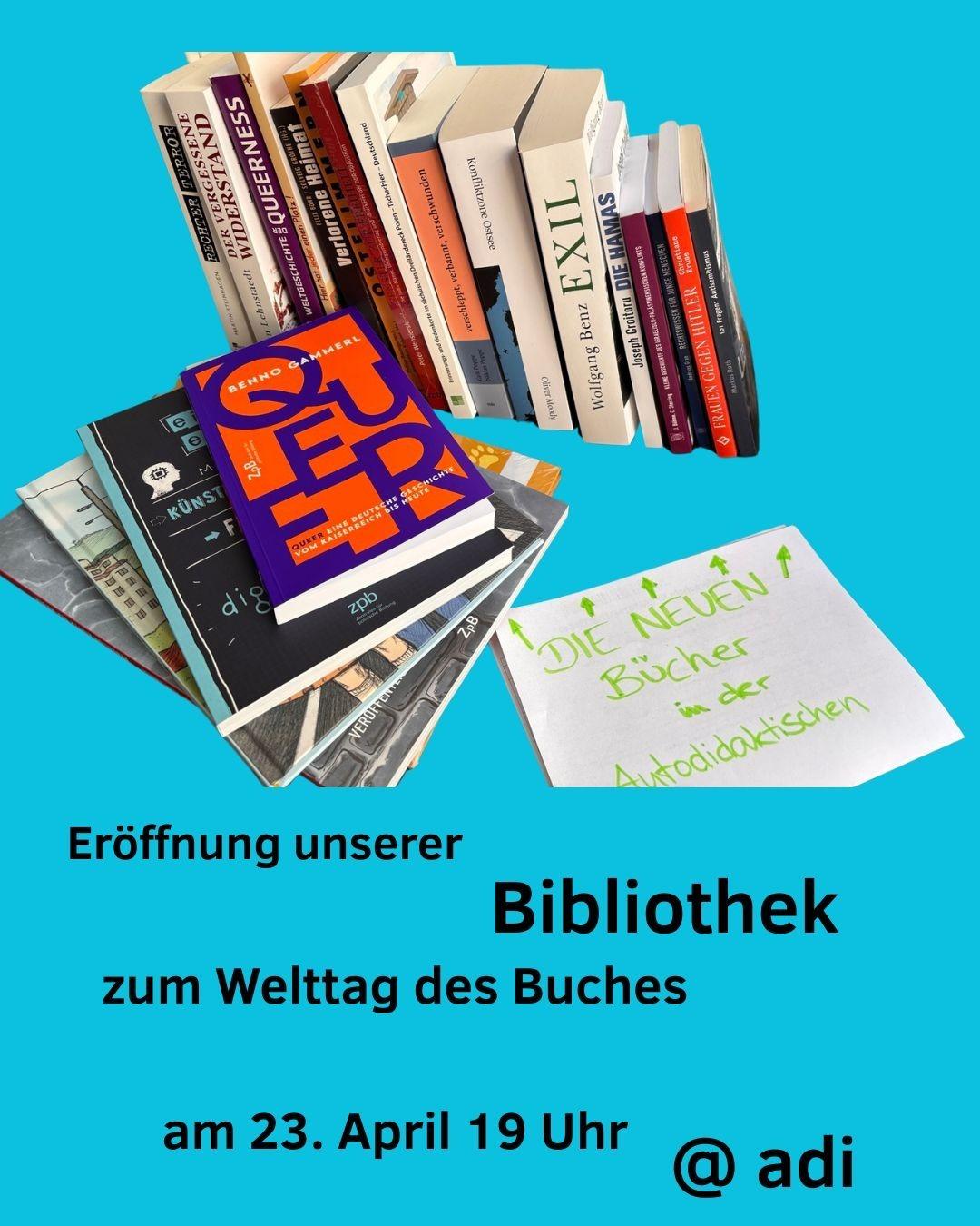 Wiedereröffnung der adi-Bücherei