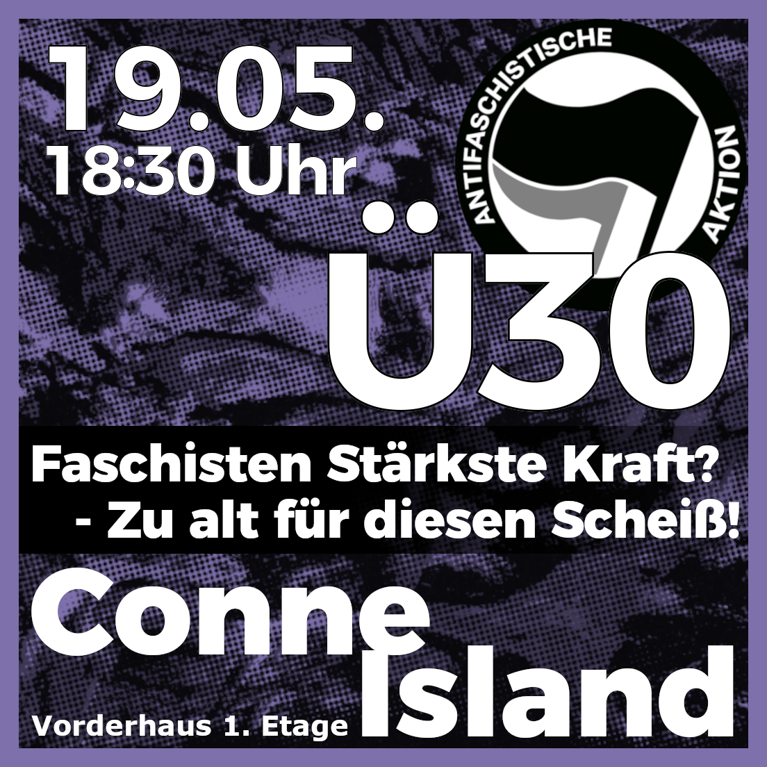 Ü30 Antifa Vernetzungstreffen