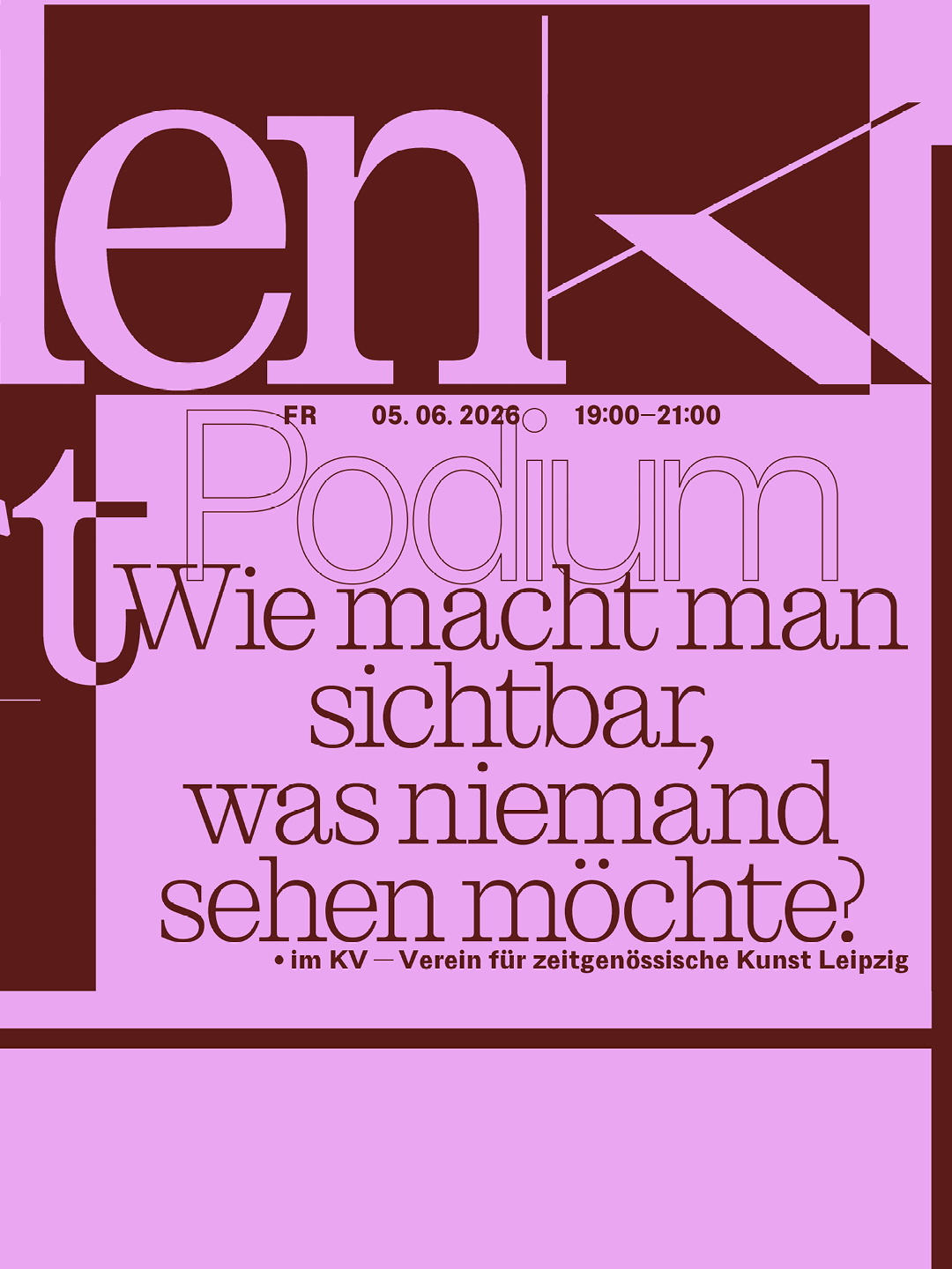 Podiumsgespräch im Rahmen des Gedenkortes gegen Femizide: Wie macht man sichtbar was niemand sehen möchte?