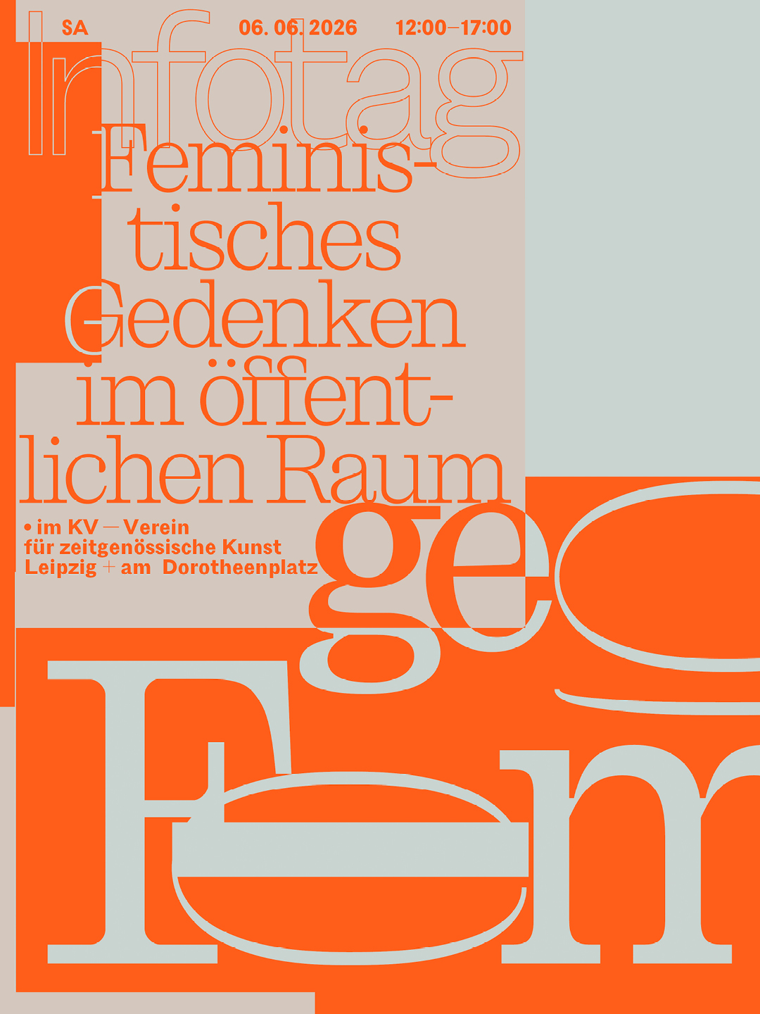 Infotag im Rahmen des Gedenkortes gegen Femizide: Feministisches Gedenken im öffentlichen Raum