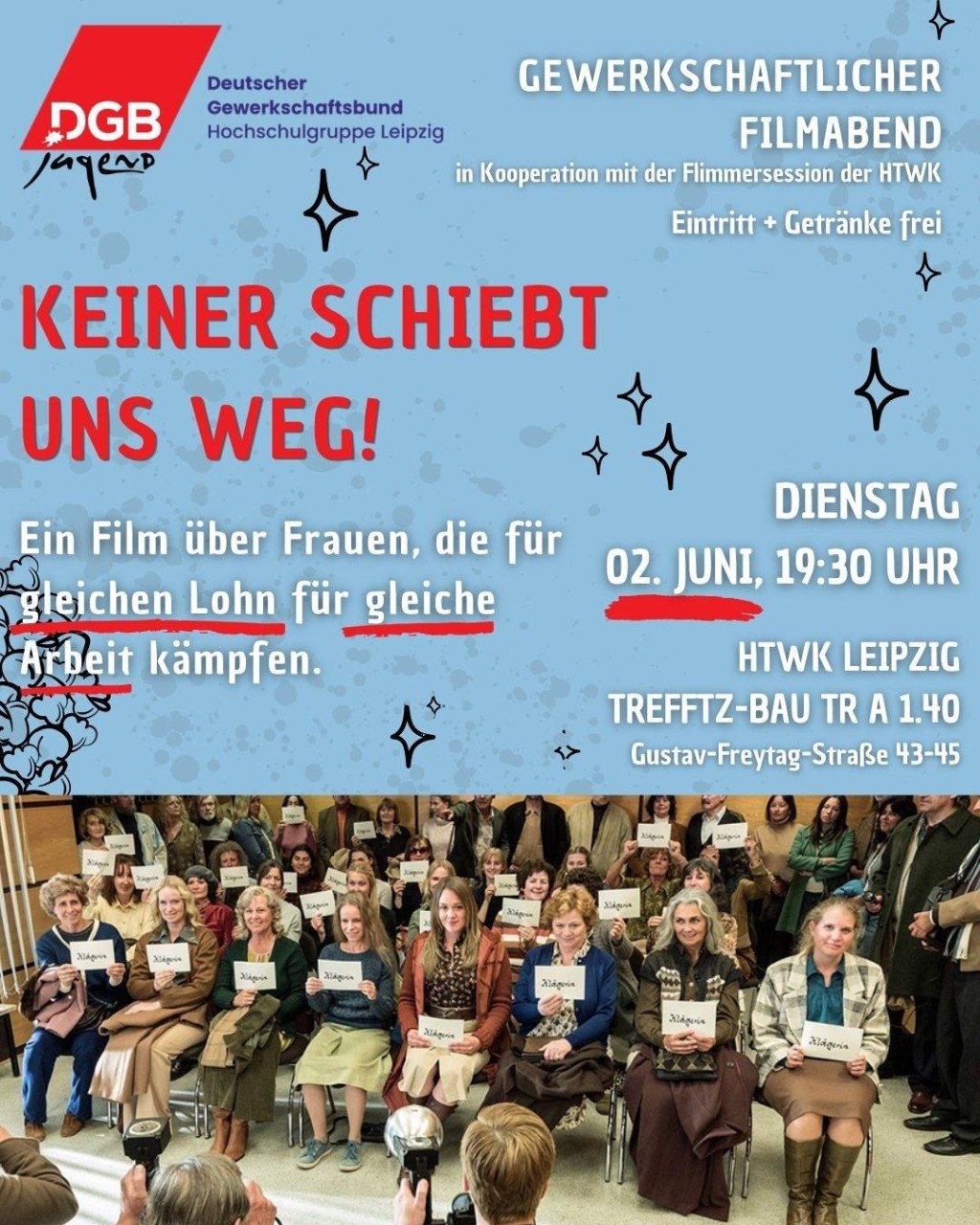 Filmabend: Keiner schiebt uns weg