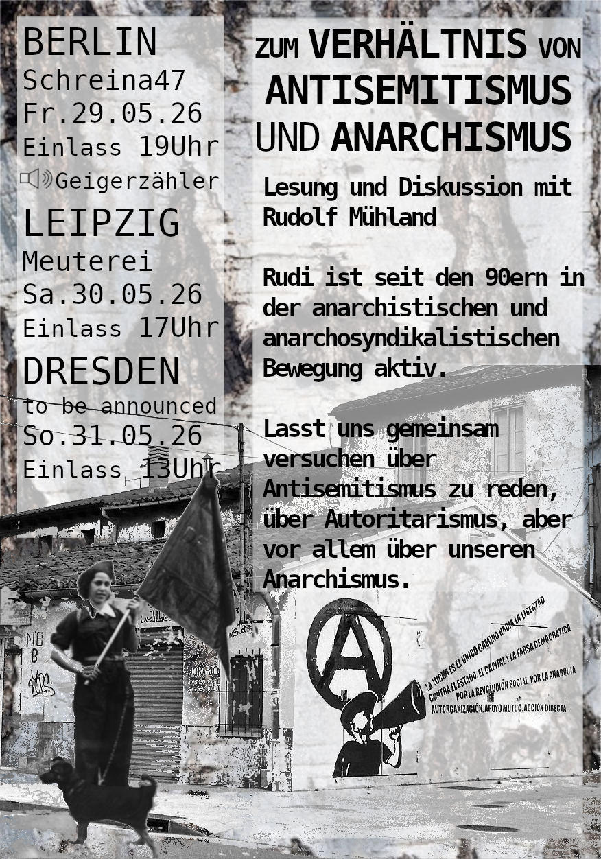 Zum Verhältnis von Anarchismus und Antisemitismus