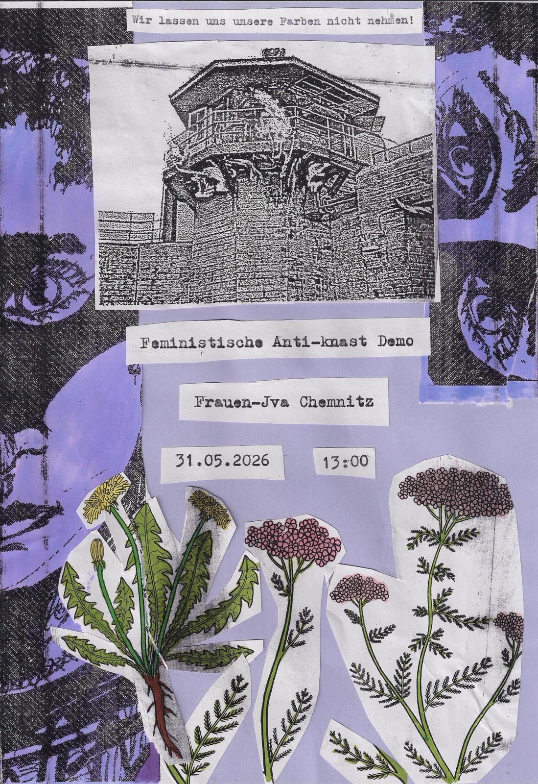 Kundgebung - Frauen JVA in Chemnitz