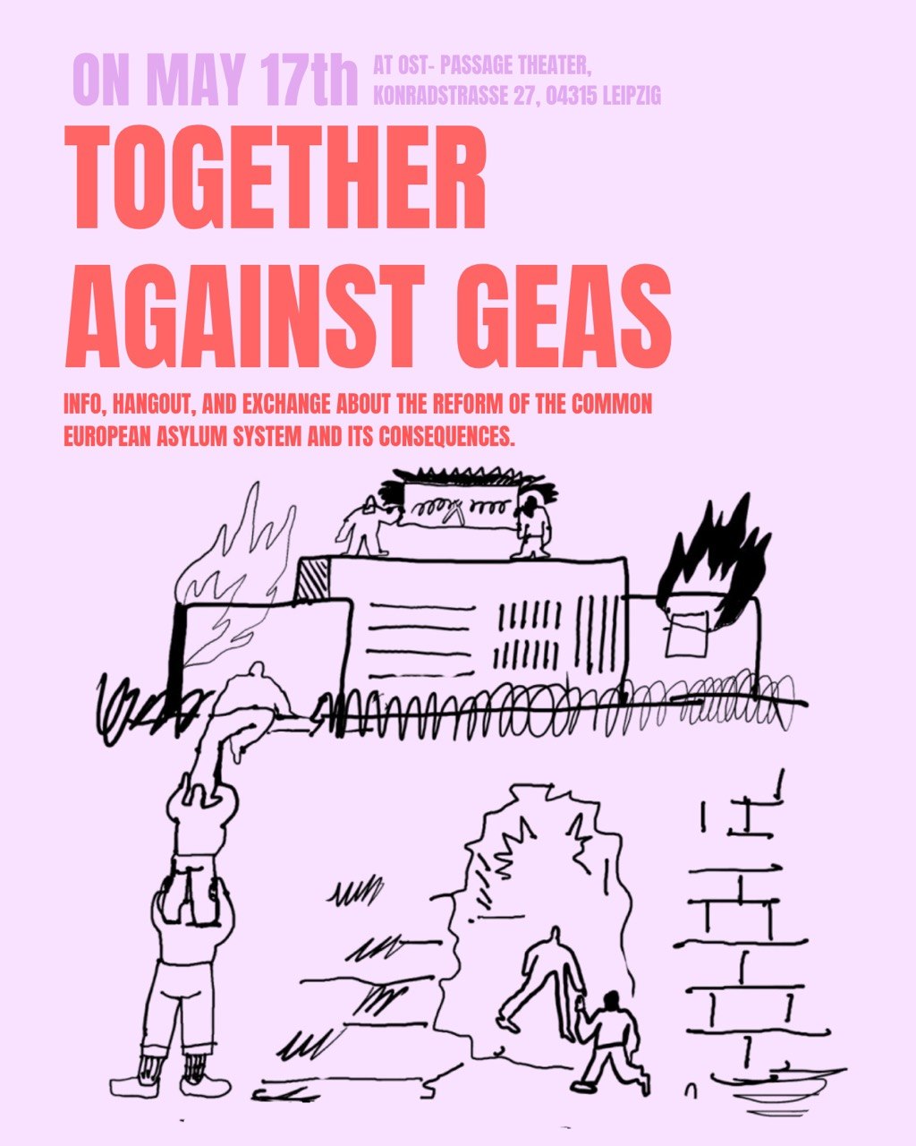 Gemeinsam gegen GEAS - United against CEAS - Ensemble contre le CEAS