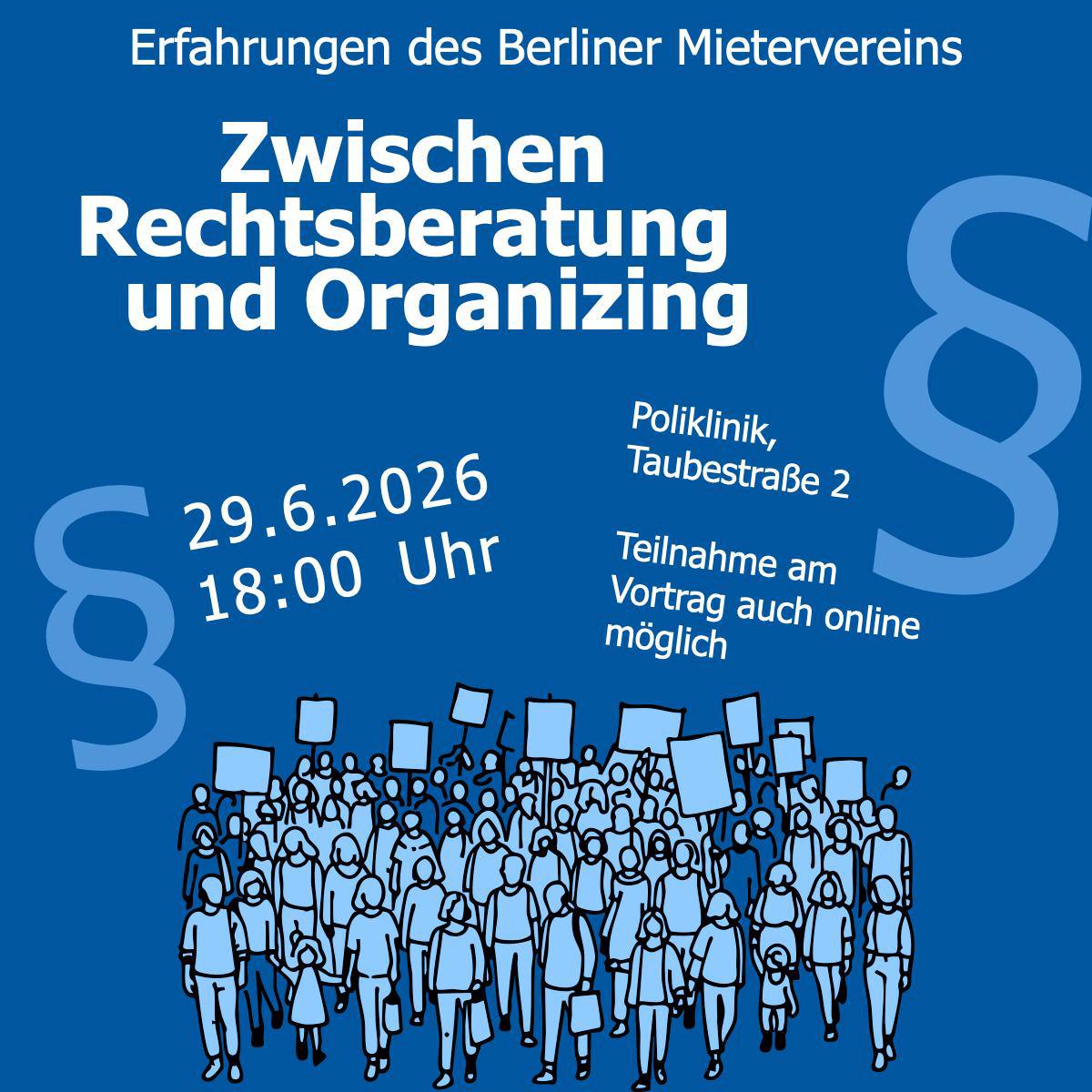 Zwischen Rechtsberatung und Organizing: Erfahrungen des Berliner Mietervereins