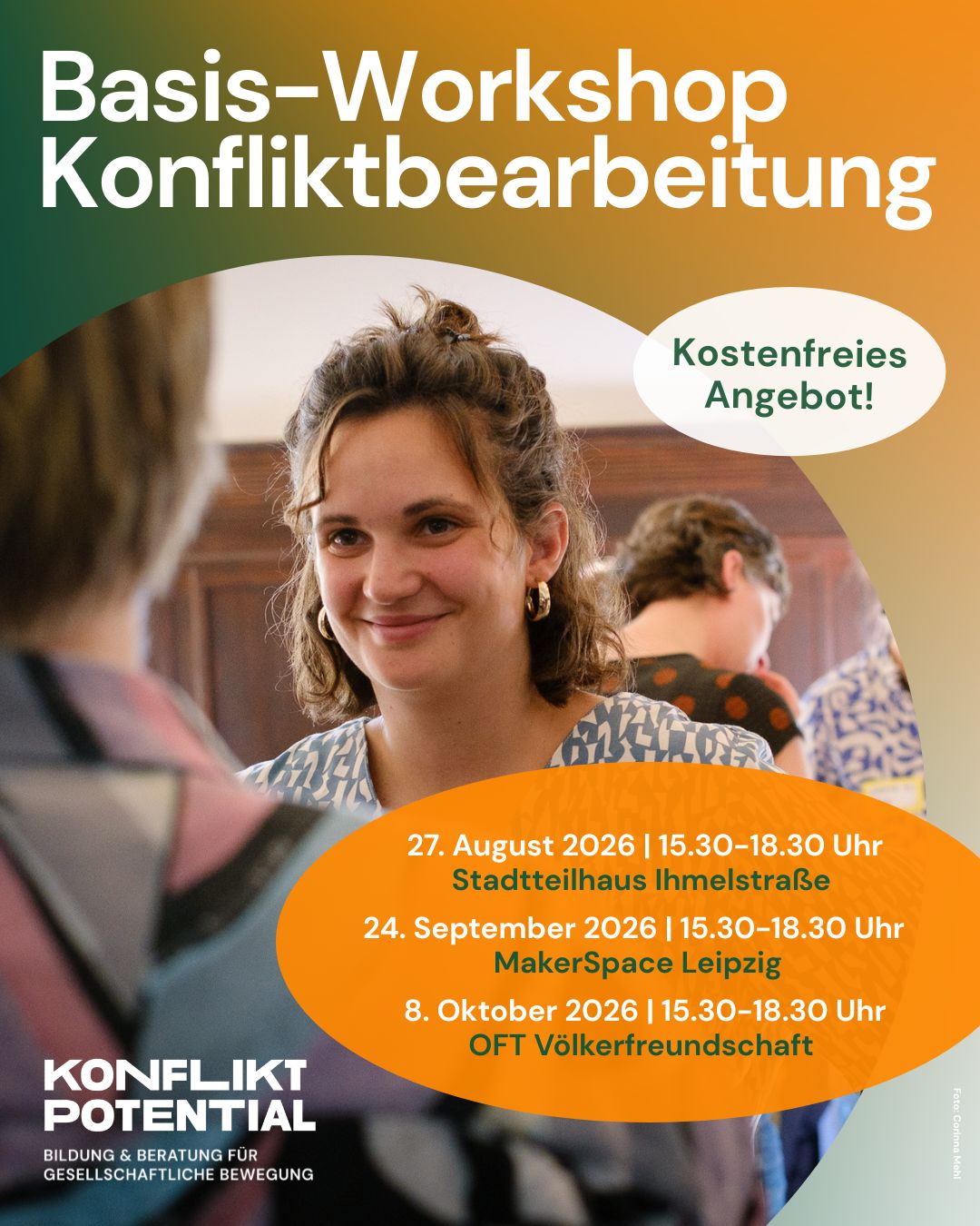 Kostenfreier Basis-Workshop Konfliktbearbeitung