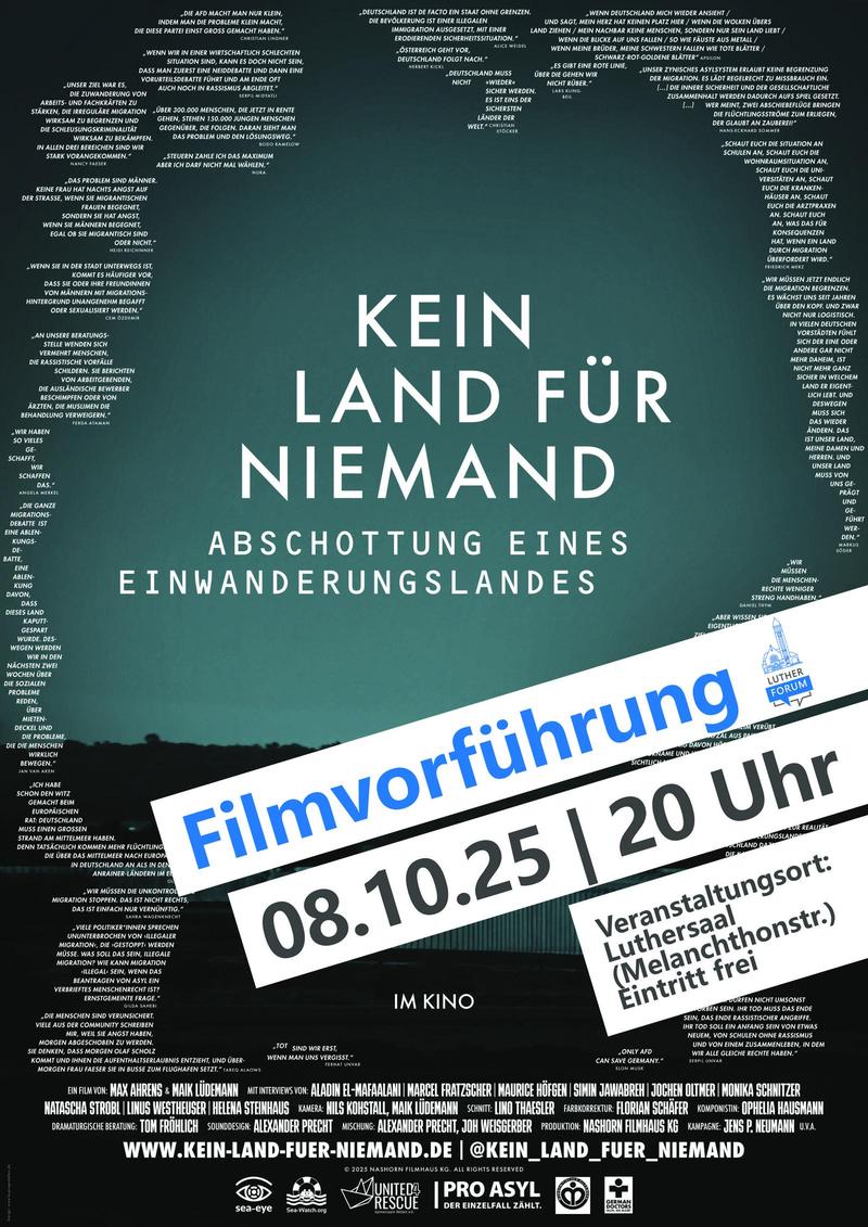 Kino für Alle - Kein Land für Niemand