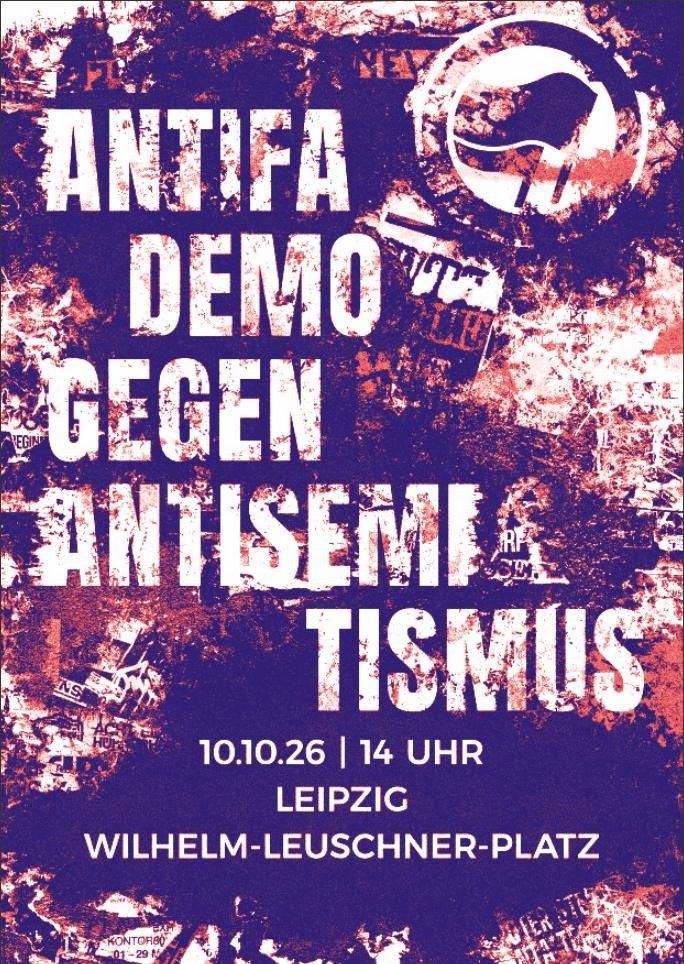 Antifa-Demo gegen Antisemitismus