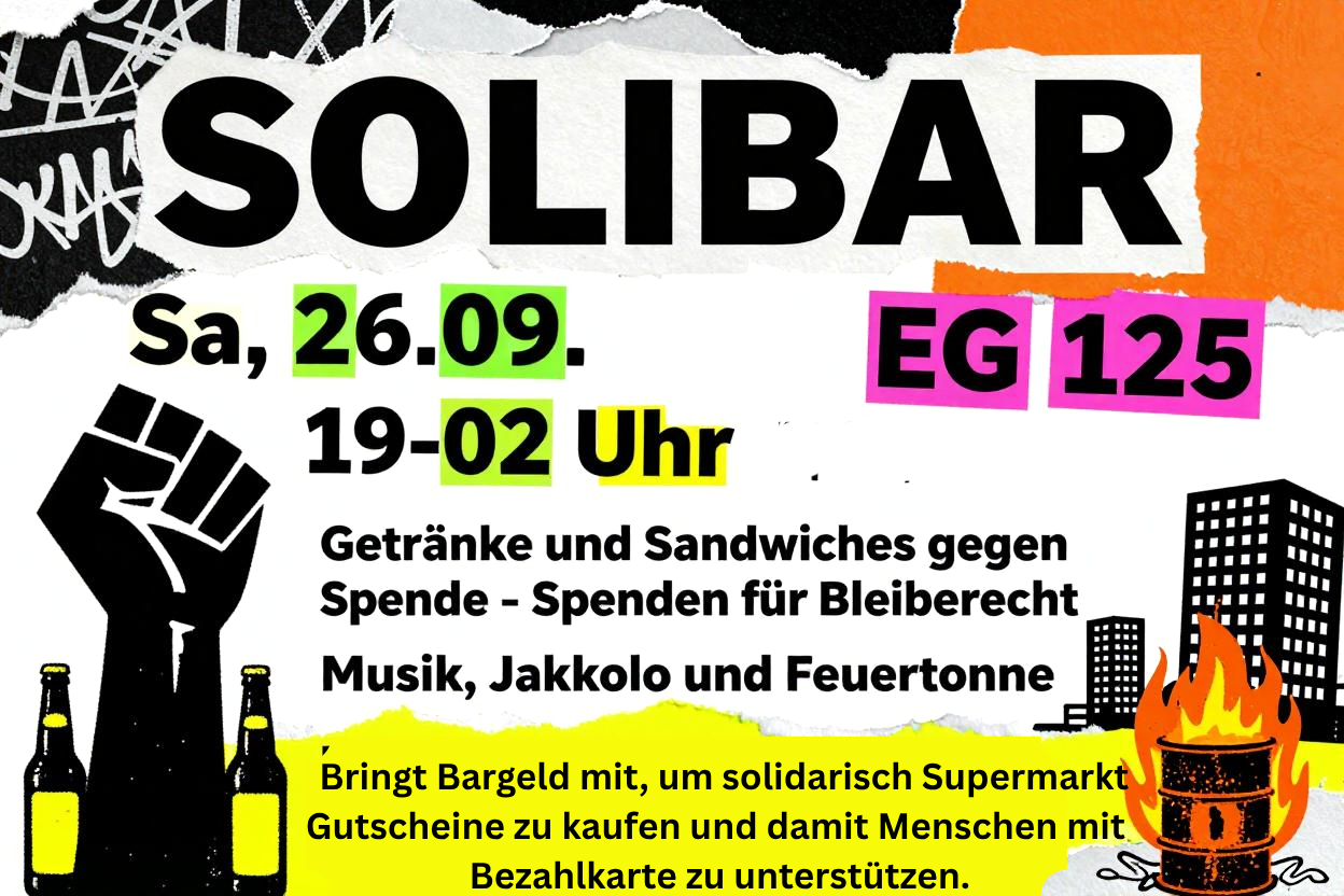 Solibar für Bleiberecht!