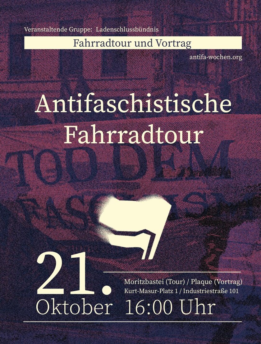 Antifaschistische Fahrradtour