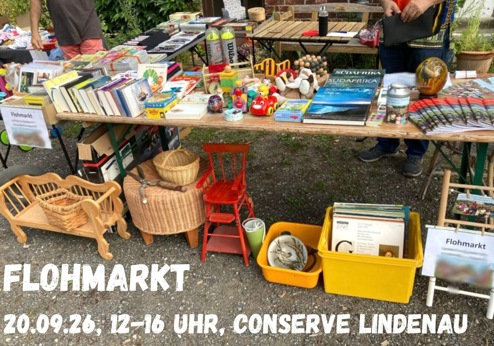 Flohmarkt in der Conserve