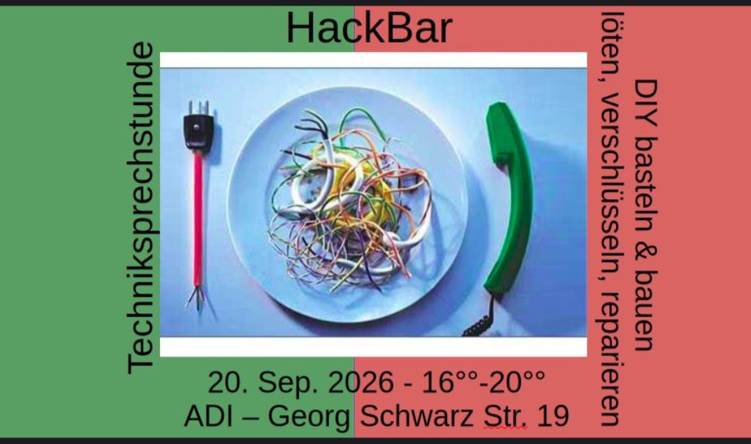 hackbar Techniksprechstunde
