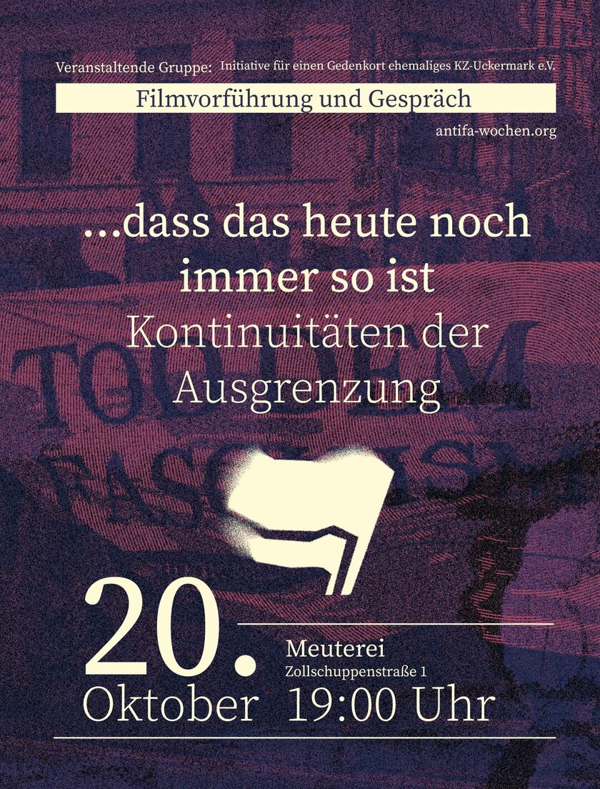 „…dass das heute noch immer so ist – Kontinuitäten der Ausgrenzung“