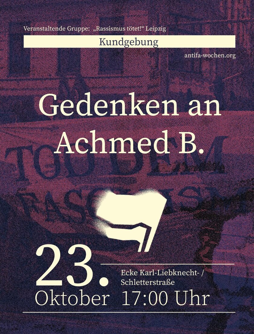 Gedenken an Achmed B.