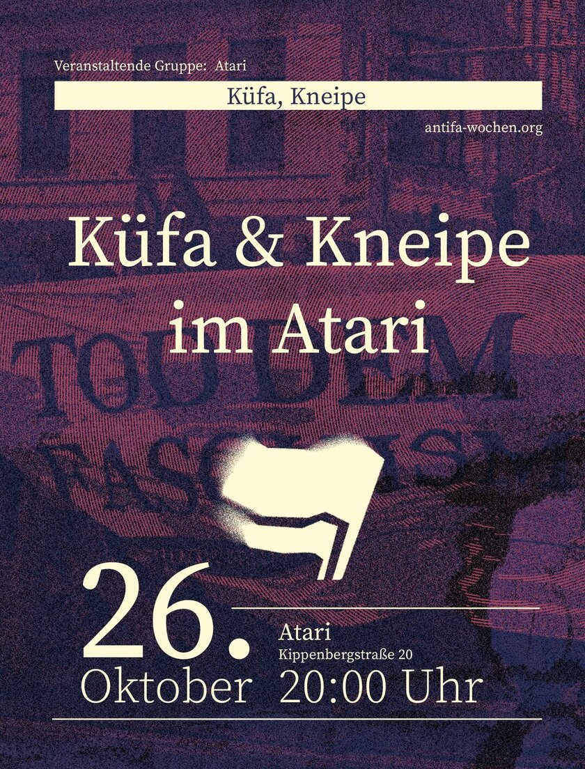 Küfa und Kneipe im Atari