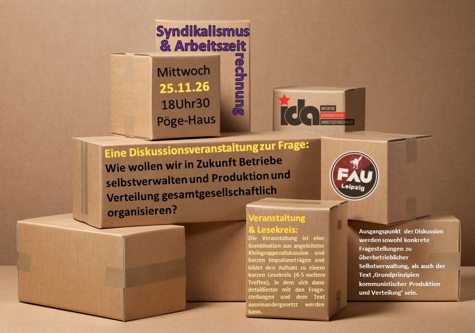 Syndikalismus und Arbeitszeitrechnung