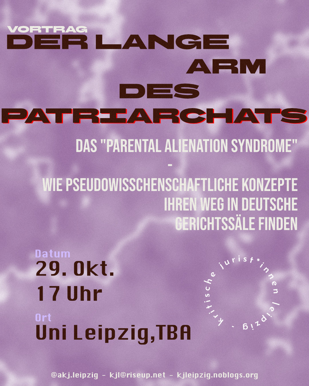 Der lang Arm des Patriarchats - Wie pseudowissenschaftliche Konzepte ihren Weg in deutsche Gerichtssäle finden am Beispiel des Parental Alientation Syndrom